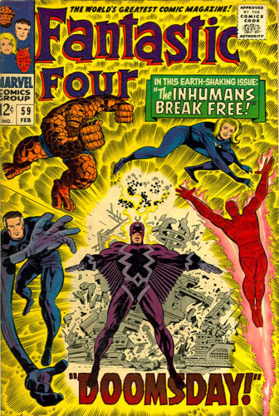 Photo:  Fantastic Four 59, February 1967